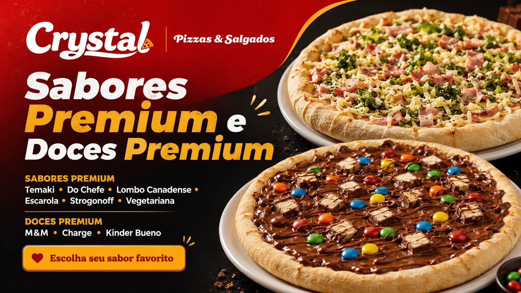 Combo Especial Crystal